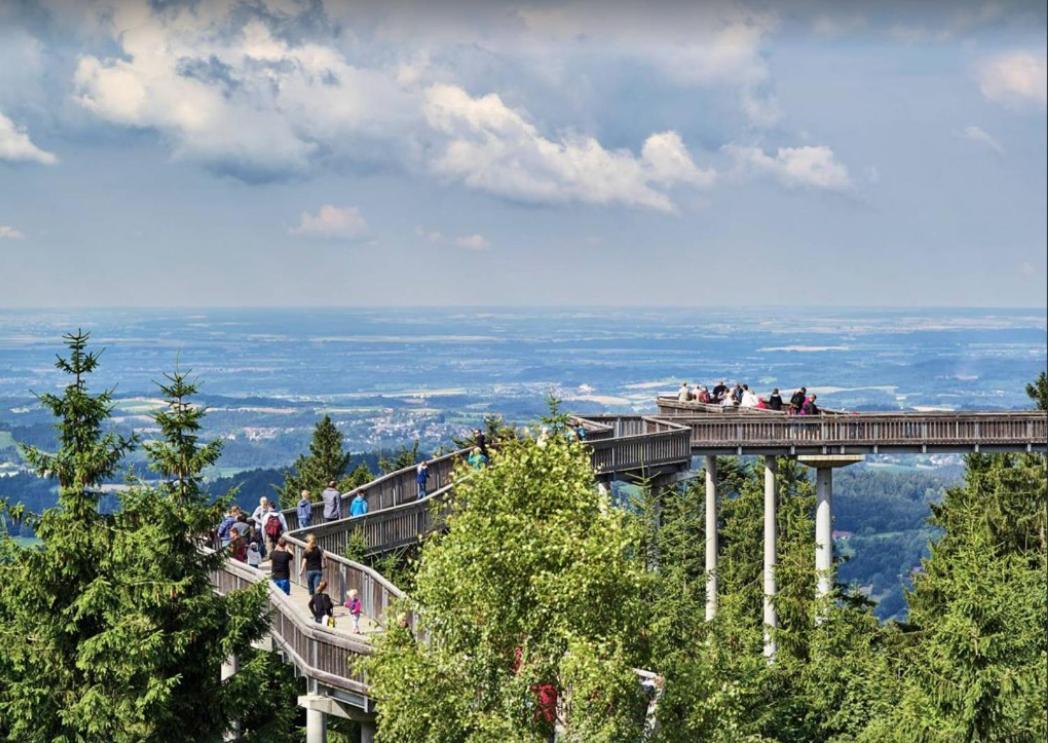 Ferienwohnung Mit Extra Schlafzimmer Und Blick In Den Bayrischen Wald Oberhalb Von Sankt Engelmar Sankt Englmar Exteriér fotografie